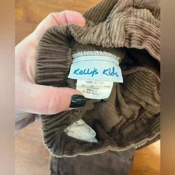 Kellys Kids Brown corduroy pants size 2 - Picture 2 of 5